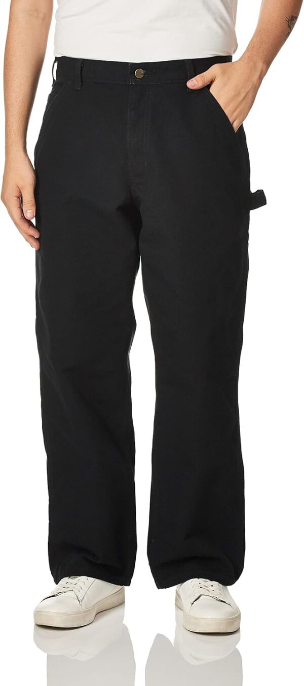 men  Washed Twill Relaxed Fit Pant