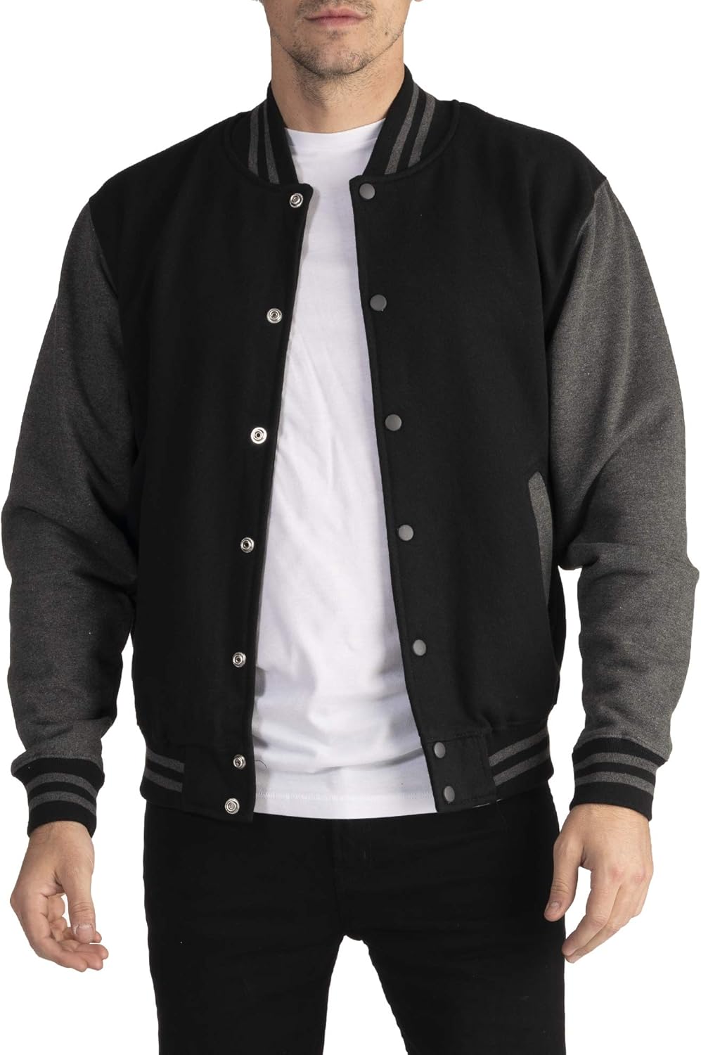 men Varsity Fce Baseball Jacket