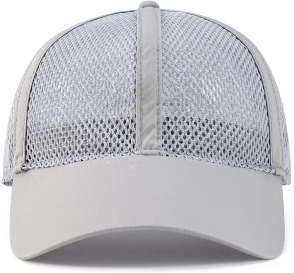 Breathable Full Mesh Baseball Cap for Men, Women, Lightweight Trucker Hats Outdoor Sports Wear - Image 2