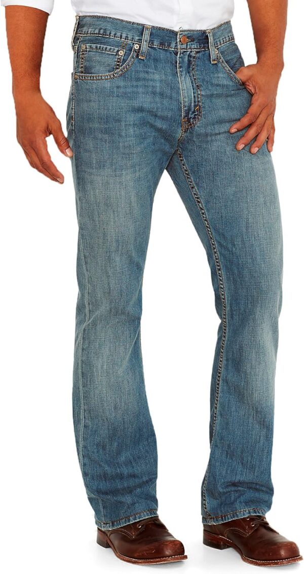 men  Slim Bootcut Jeans