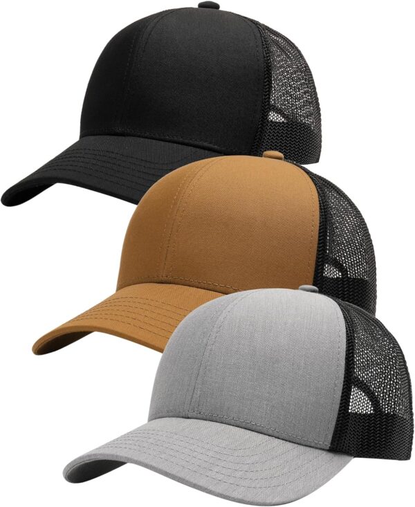 men Trucker Hat Structured Mesh Baseball Cap Adjustable Classic men Hat