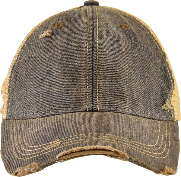 Vintage Distressed Baseball Cap – Unstructured Fit Adjustable Snapback Hat for Men & Women - Image 2